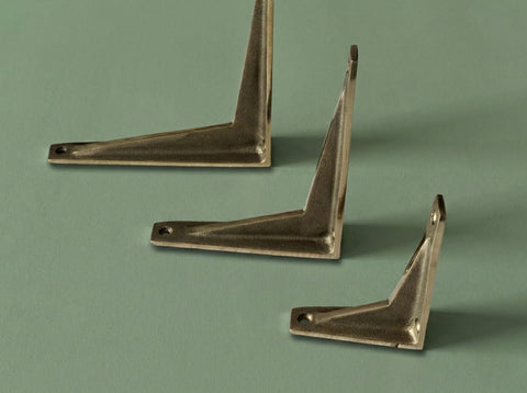 STOTTE - Aged Brass Shelf Bracket