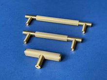 BJØRG - Knurled Brass Cabinet Handle