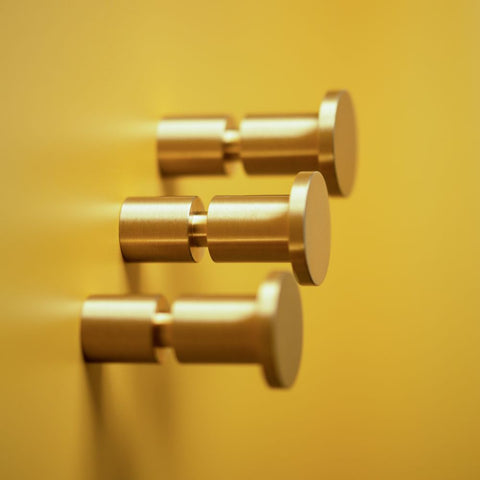 STEN - Solid Brass Wall Hook