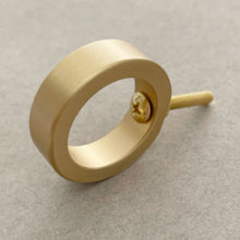 SUNE - Satin Brass Ring Pull