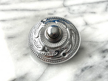 MARO - Solid Brass Chrome Moroccan Doorbell