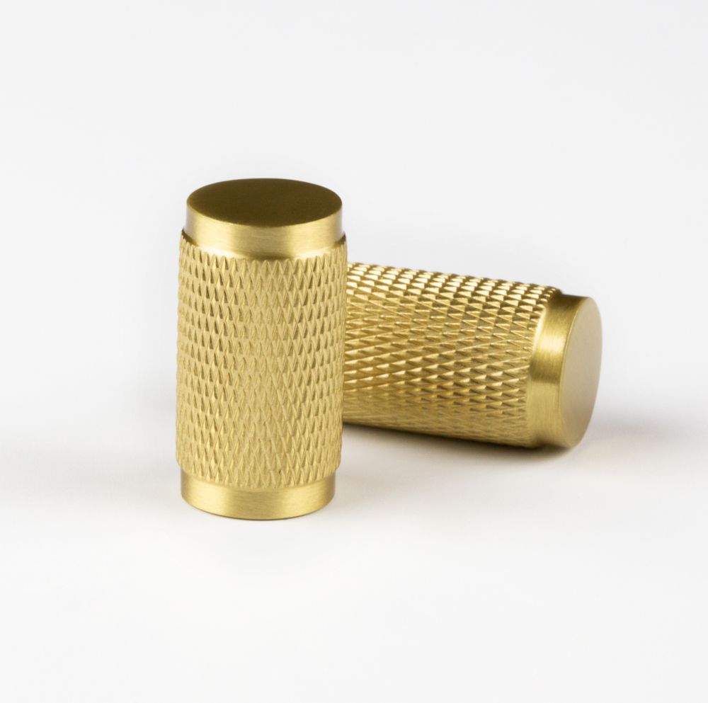 TOVE - Knurled Brass Knob