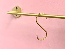 STANG - Solid Brass Utensil Rail