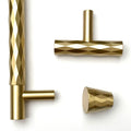 STERNE - Brass Cabinet Handle