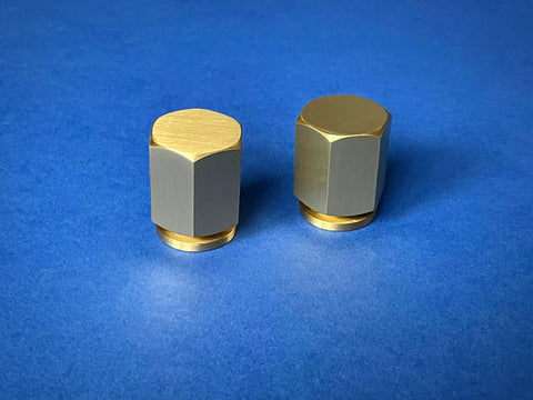 HANS - Hexagonal Brass Knob