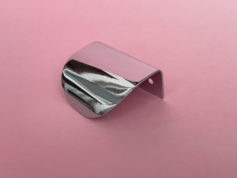 INGA - Polished Chrome Lip Pull